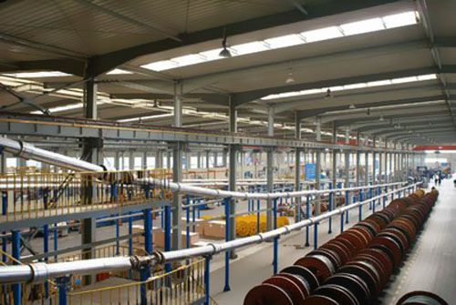 寶勝電纜生產(chǎn)車(chē)間圖片